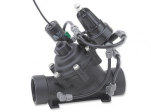 Pressure Reducing Valve with 2-way Latching solenoid control, Manual Selector & flow stem | 120-55-LS-2W-M-330x245
