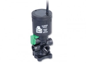 3-Way Dry Magnetic Latch Solenoid Actuator With Isolating Membrane & Hydraulic Plastic Base 12V/DC Latch 2-LeadsS-982-3W